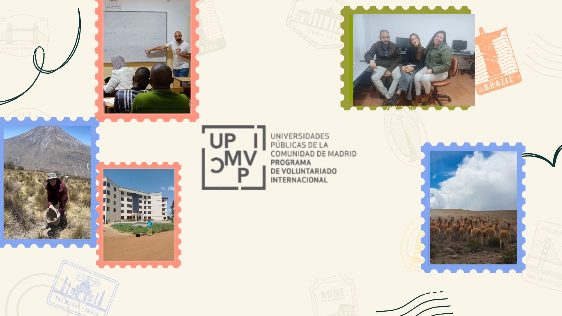 Experiencias del Programa de Voluntariado Internacional de las Universidades Públicas Madrileñas